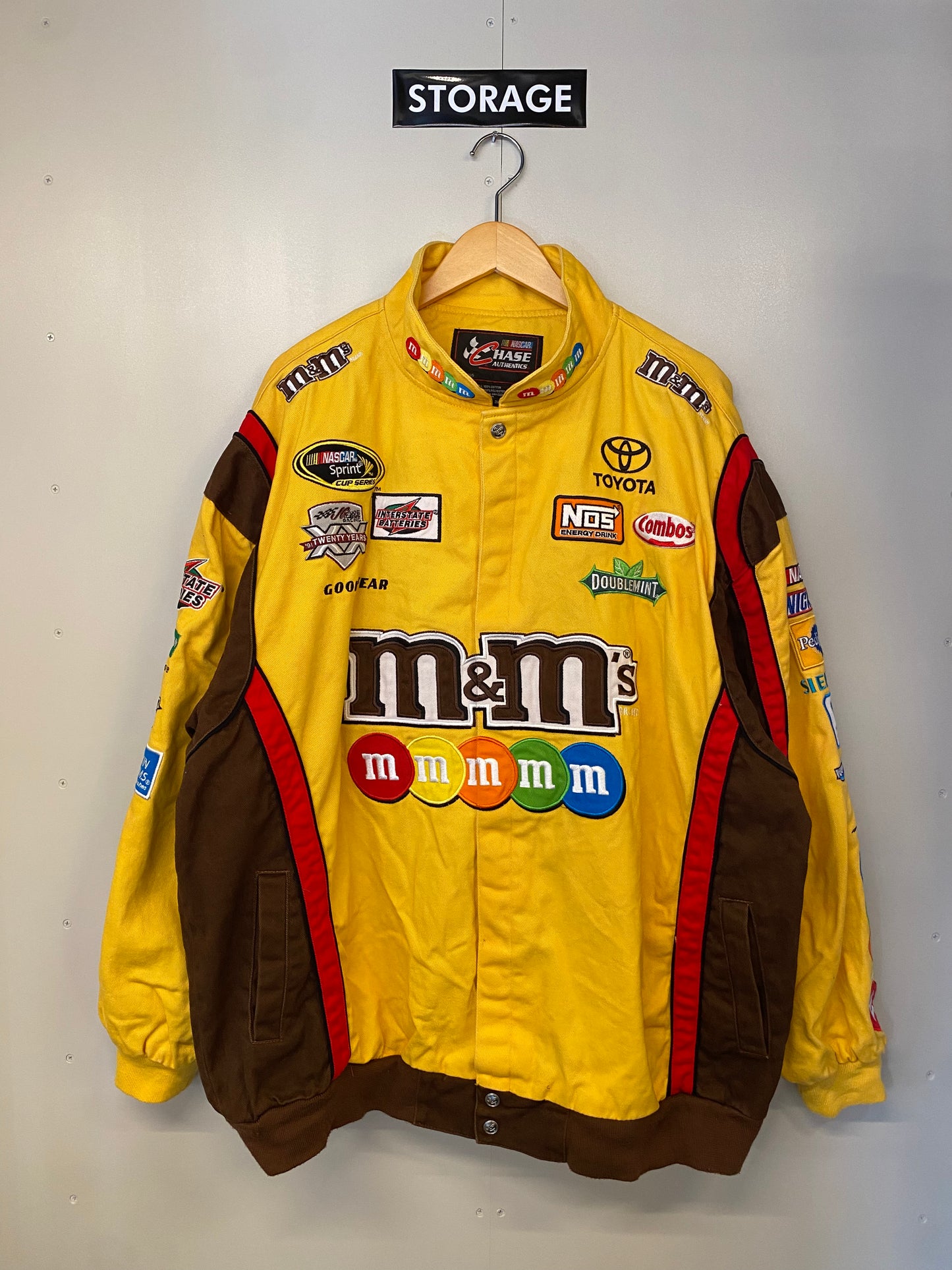 【古着】RACING Jacket m&ms 3XL