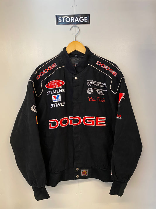 【古着】RACING Jacket DODGE L