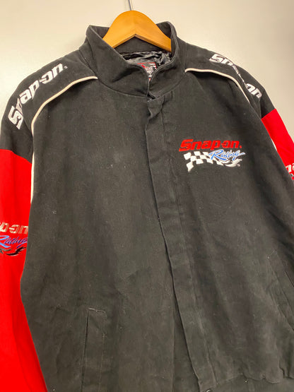 【古着】RACING Jacket Snap-on L