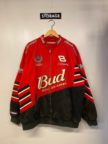 【古着】RACING Jacket Budweiser XL