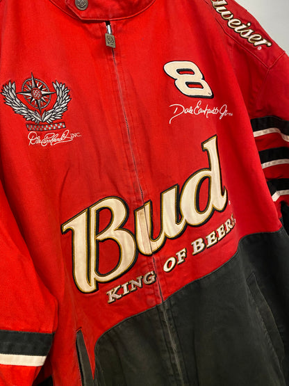 【古着】RACING Jacket Budweiser XL