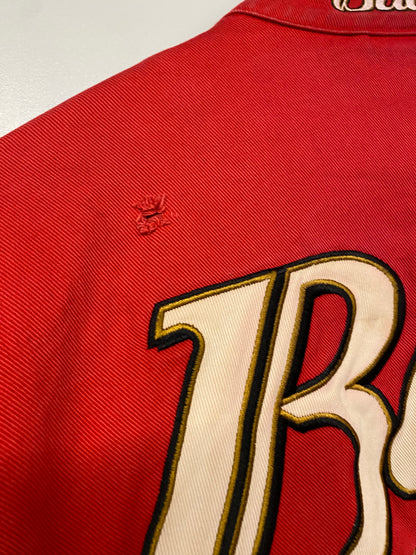 【古着】RACING Jacket Budweiser XL