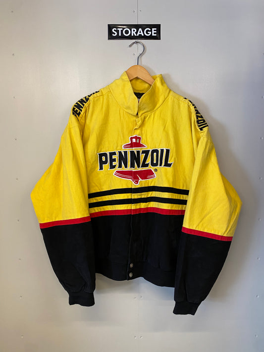 【古着】RACING Jacket PENZOIL XXL
