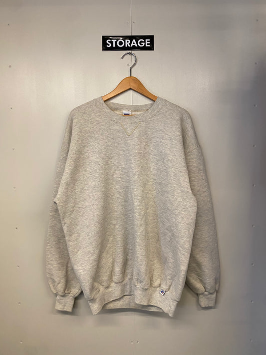 【古着】Russel Athletic Sweat Shirt 90s MUJI Plain XLT