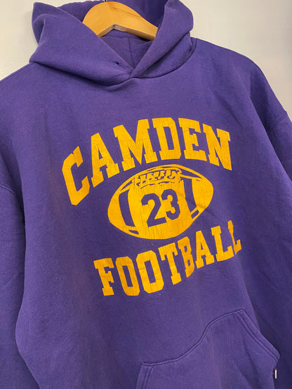 【古着】CAMDEN FOOTBALL Foodie Sweat Shirt 90s XL