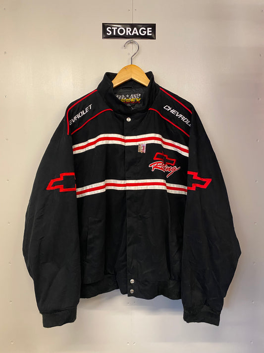【古着】RACING Jacket CHEVROLET XXL