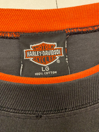 【古着】HARLEY DAVIDSON Tee 90s LG
