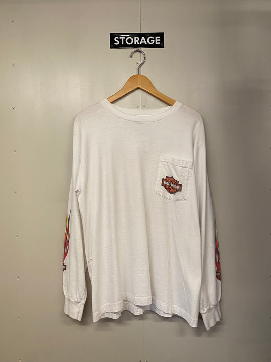 【古着】HARLEY DAVIDSON Tee L