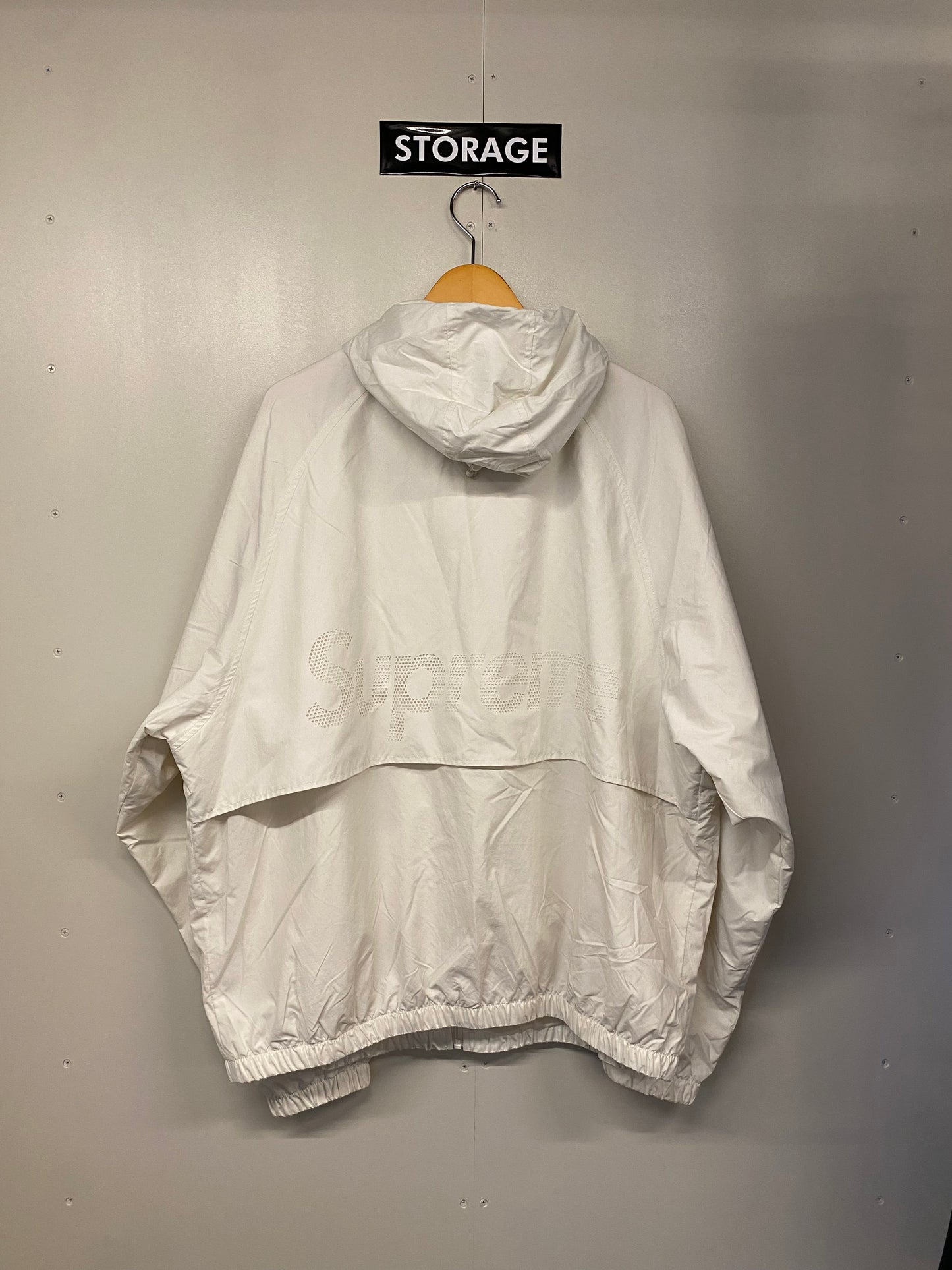 【中古】23ss Supreme Light Weight Nylon hooded Jacket XL