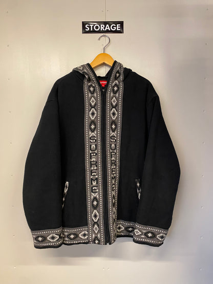 【中古】20ss Supreme Woven hooded Jacket XL