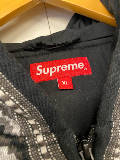 【中古】20ss Supreme Woven hooded Jacket XL