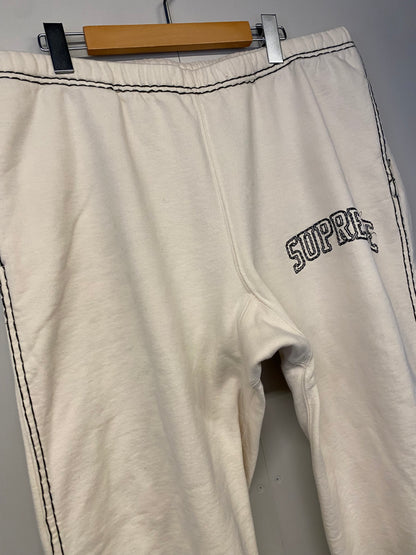 【中古】20FW Supreme Big Stitch sweat pant XL