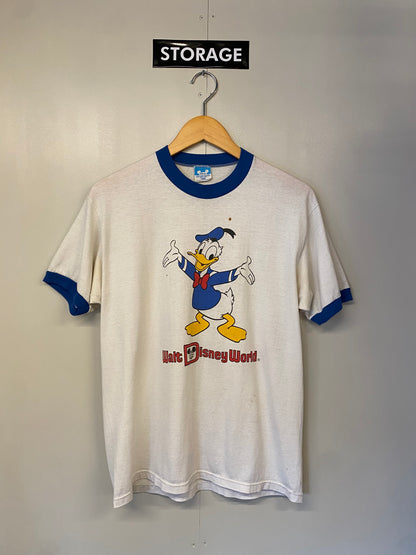 【古着】80s Disney Donald Tee L