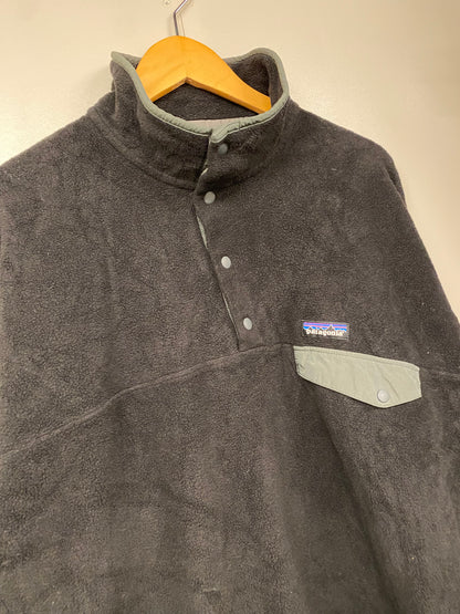 【中古】patagonia fleece SYNCHILLA snap-T jacket 25580 FA18 L