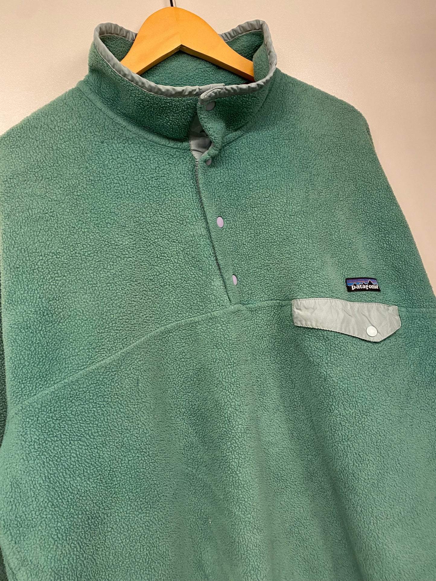 【中古】patagonia fleece SYNCHILLA snap-T jacket 25450 F98 XL