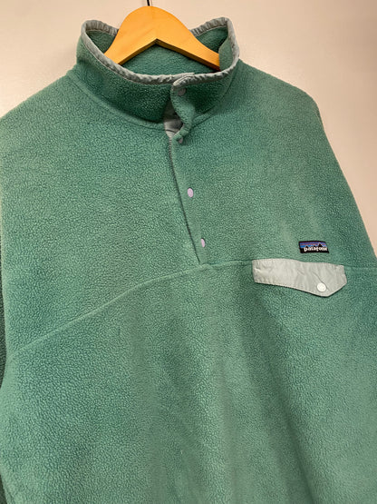 【中古】patagonia fleece SYNCHILLA snap-T jacket 25450 F98 XL