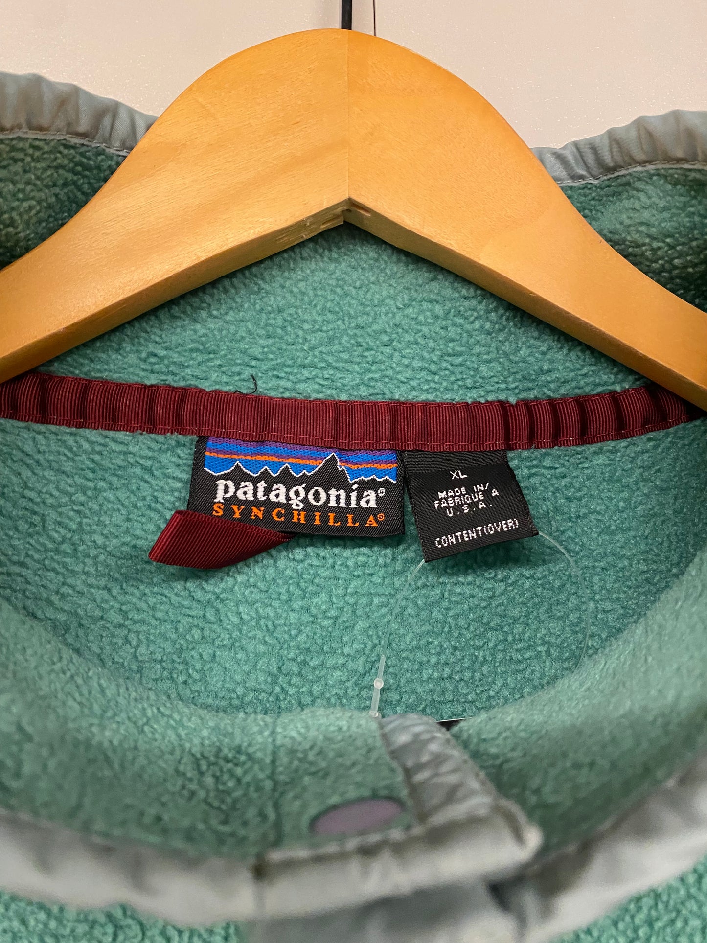 【中古】patagonia fleece SYNCHILLA snap-T jacket 25450 F98 XL