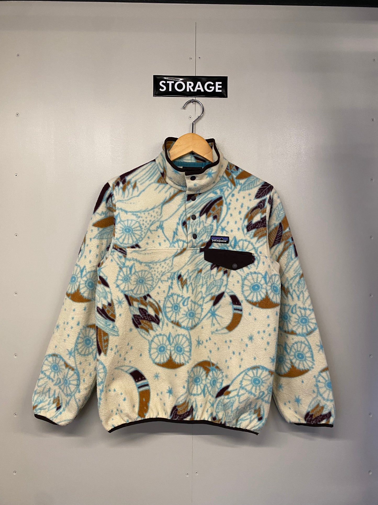 【古着】patagonia fleece SYNCHILLA snap-T jacket 25455 FA16 S