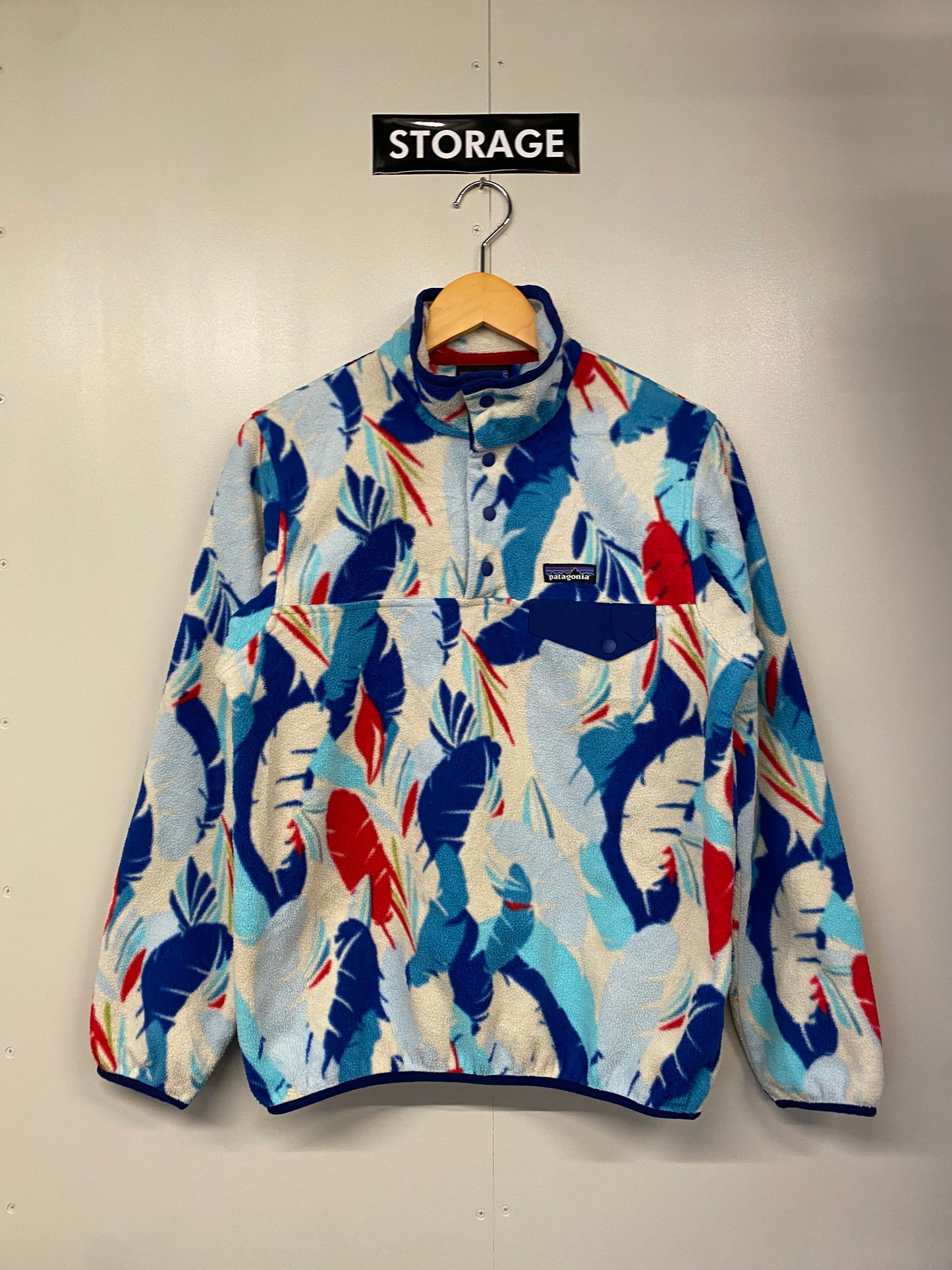 【古着】patagonia fleece SYNCHILLA snap-T jacket 25455 SP16 M