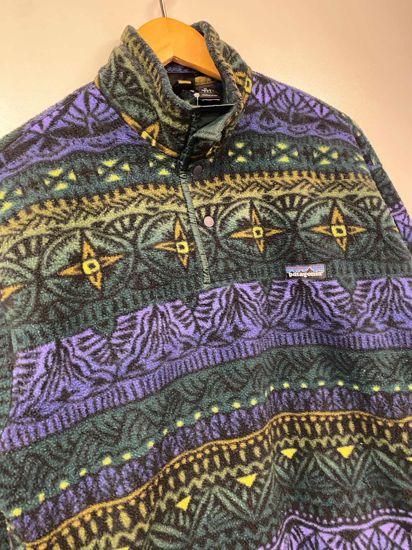 【古着】patagonia fleece SYNCHILLA snap-T jacket 25462 F97 M