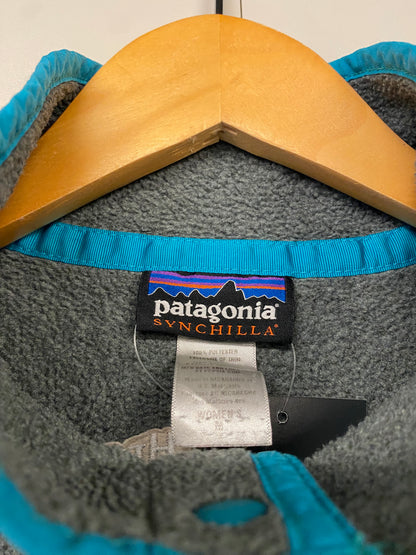 【古着】patagonia fleece SYNCHILLA snap-T jacket M