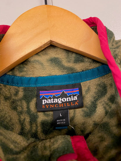 【古着】patagonia fleece SYNCHILLA snap-T jacket 25455 FA15 Women's L