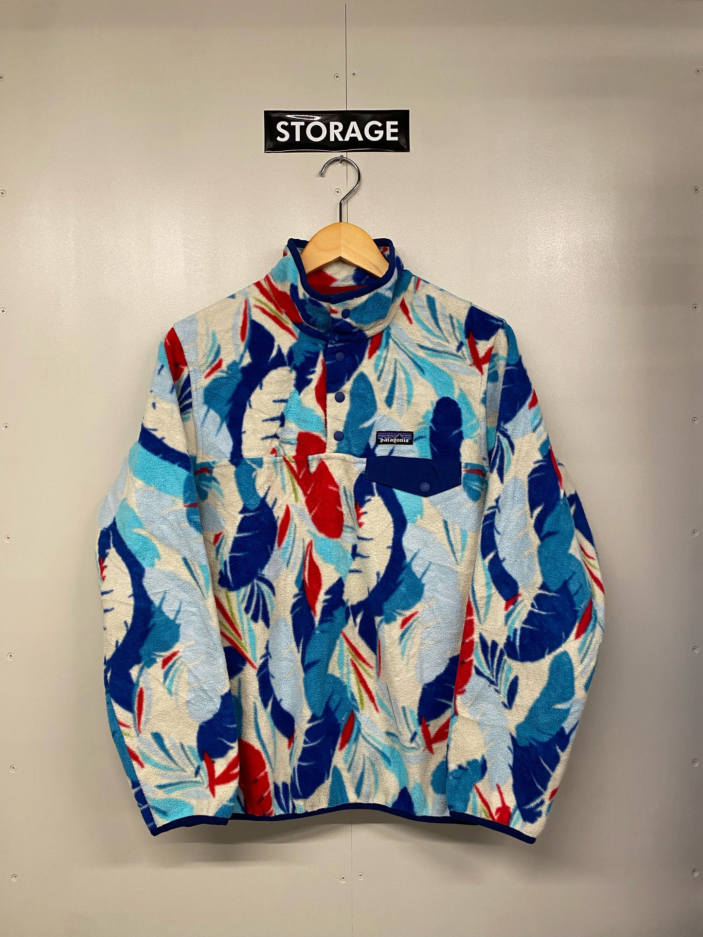 【古着】patagonia fleece SYNCHILLA snap-T jacket 25455 SP16 Women's M