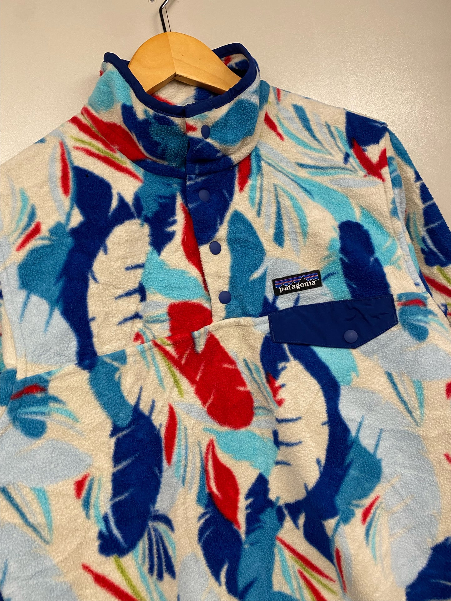 【古着】patagonia fleece SYNCHILLA snap-T jacket 25455 SP16 Women's M