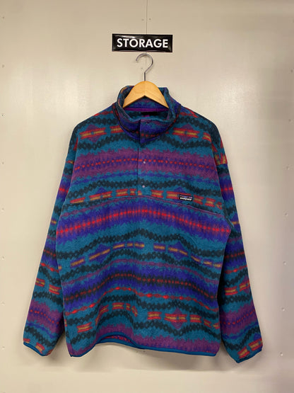 【古着】patagonia fleece SYNCHILLA snap-T jacket 25205 F8