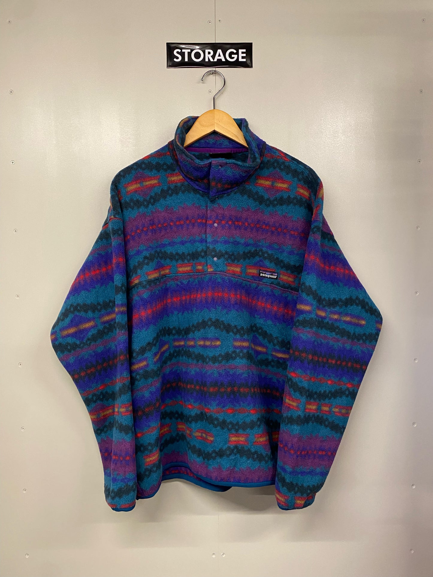 【古着】patagonia fleece SYNCHILLA snap-T jacket 25205 F8