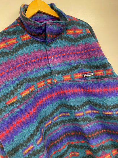 【古着】patagonia fleece SYNCHILLA snap-T jacket 25205 F8