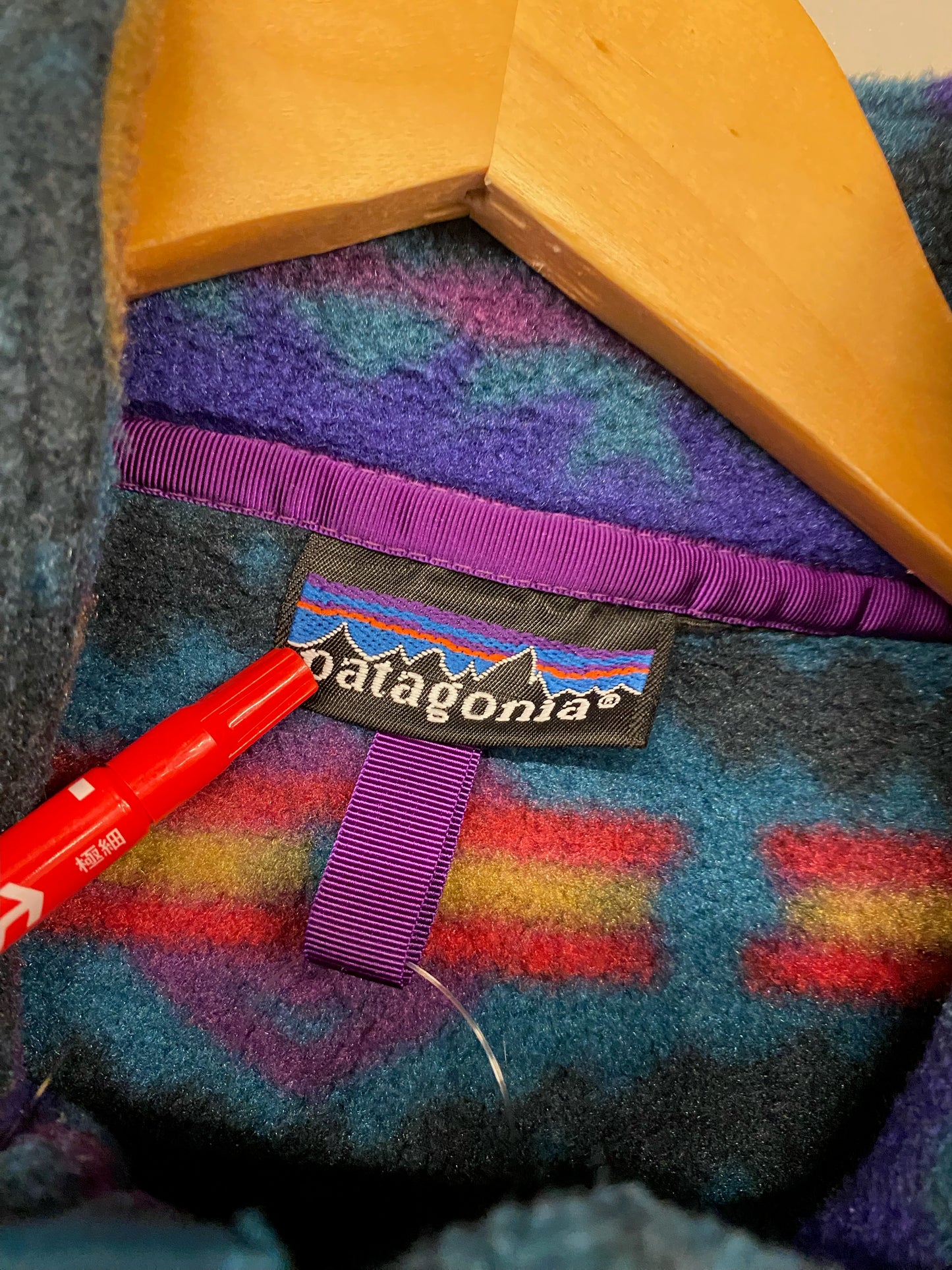 【古着】patagonia fleece SYNCHILLA snap-T jacket 25205 F8