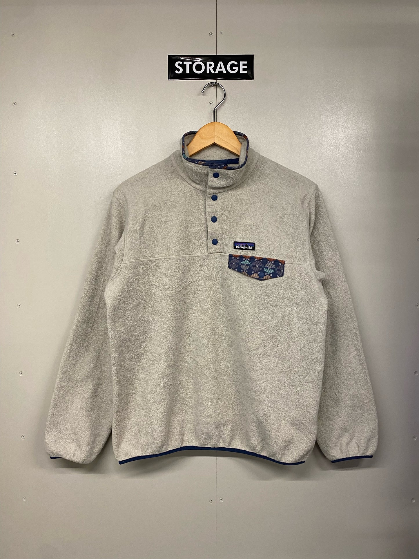 【古着】patagonia fleece SYNCHILLA snap-T jacket M 25455 FA18