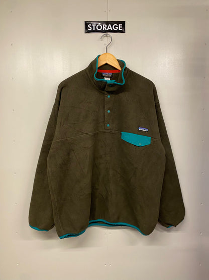 【古着】patagonia fleece SYNCHILLA snap-T jacket L 25450 FA12