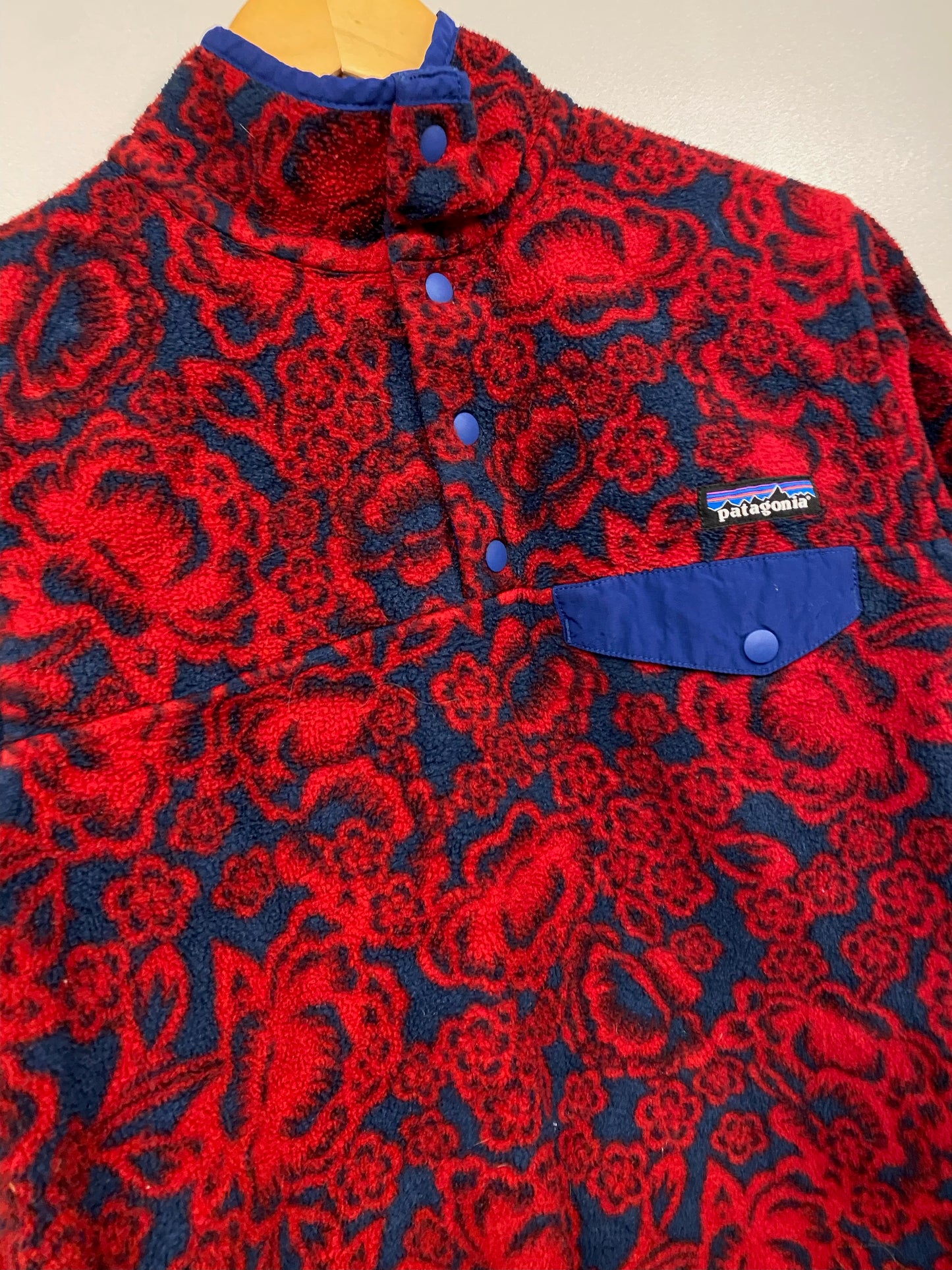 【古着】patagonia fleece SYNCHILLA snap-T jacket 25455 FA15 Women's S