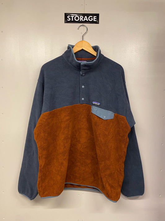 【古着】patagonia fleece SYNCHILLA snap-T jacket 25580 FA21 L
