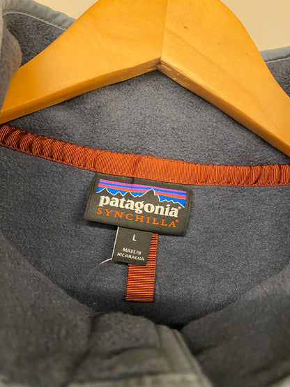 【古着】patagonia fleece SYNCHILLA snap-T jacket 25580 FA21 L