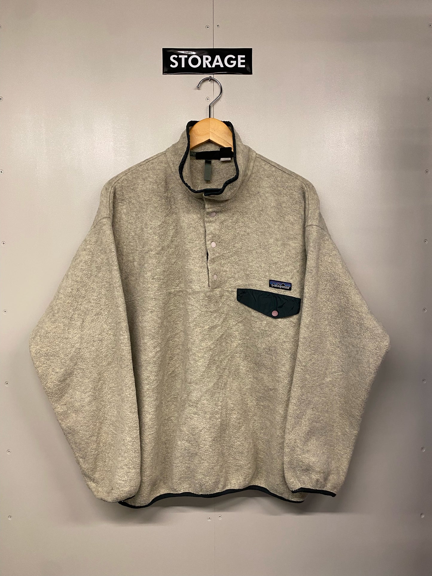 【古着】patagonia fleece SYNCHILLA snap-T jacket XL