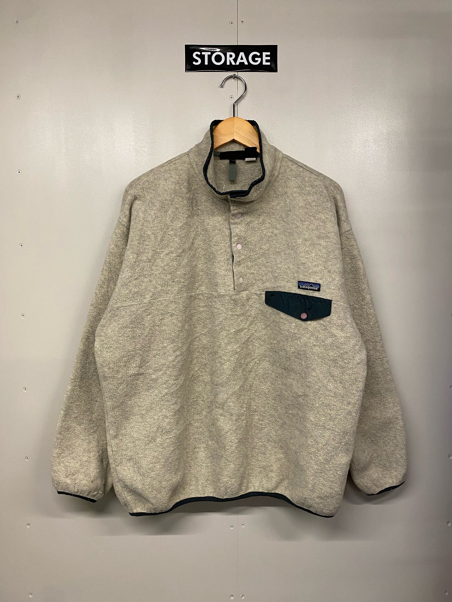 【古着】patagonia fleece SYNCHILLA snap-T jacket XL