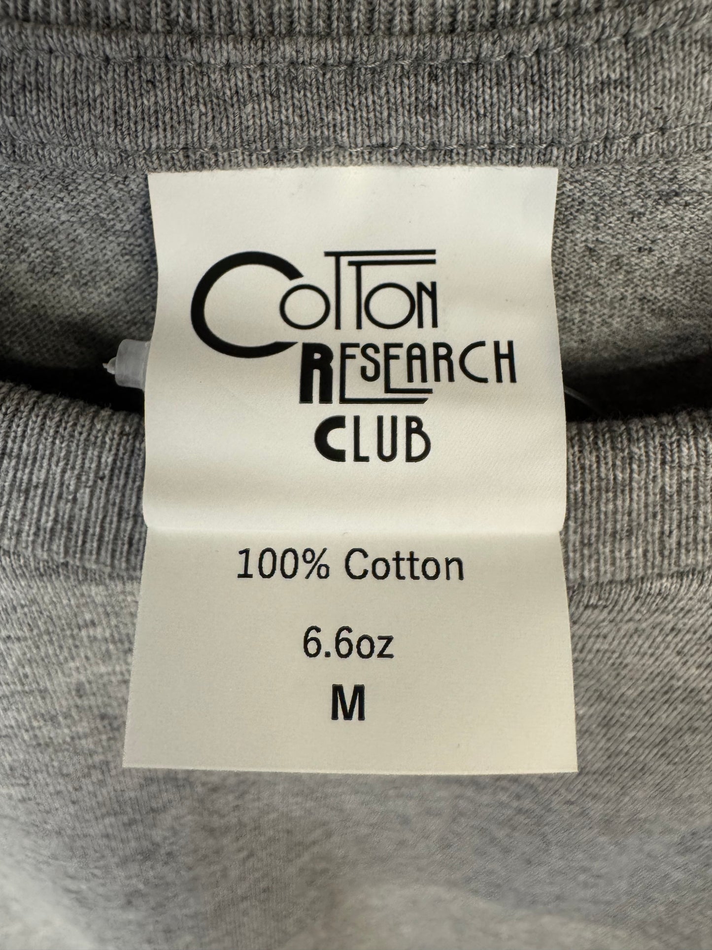 【新品】COTTON RESEARCH CLUB S/S Tubular T-Shirt