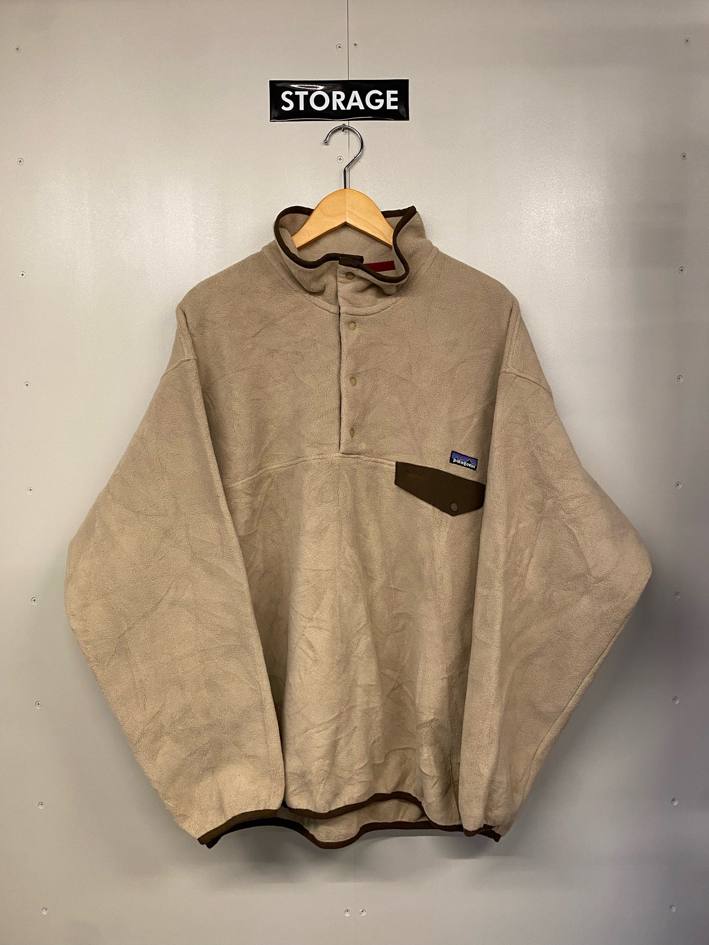 【古着】patagonia fleece SYNCHILLA snap-T jacket 25450 SP12 XL