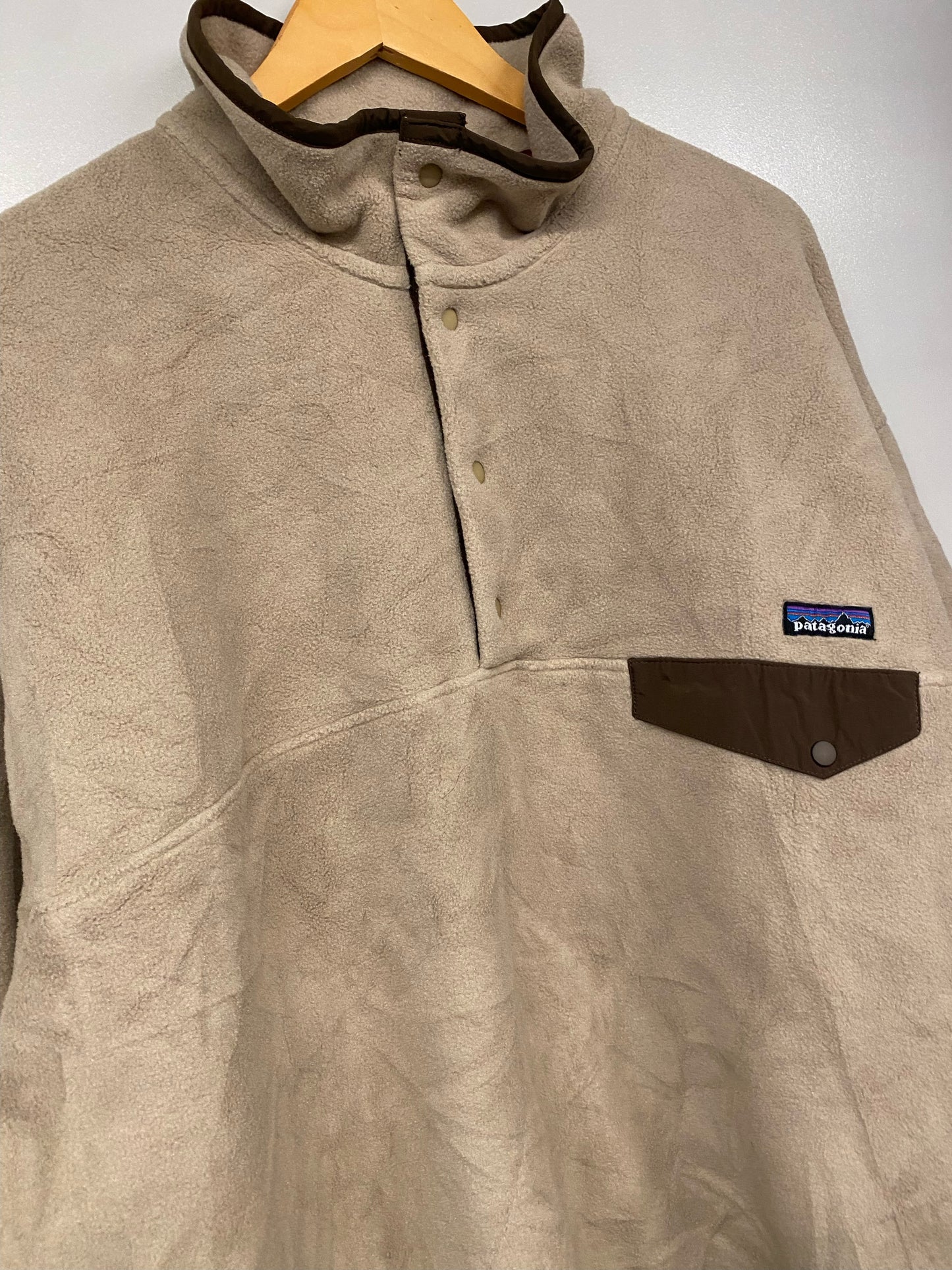 【古着】patagonia fleece SYNCHILLA snap-T jacket 25450 SP12 XL