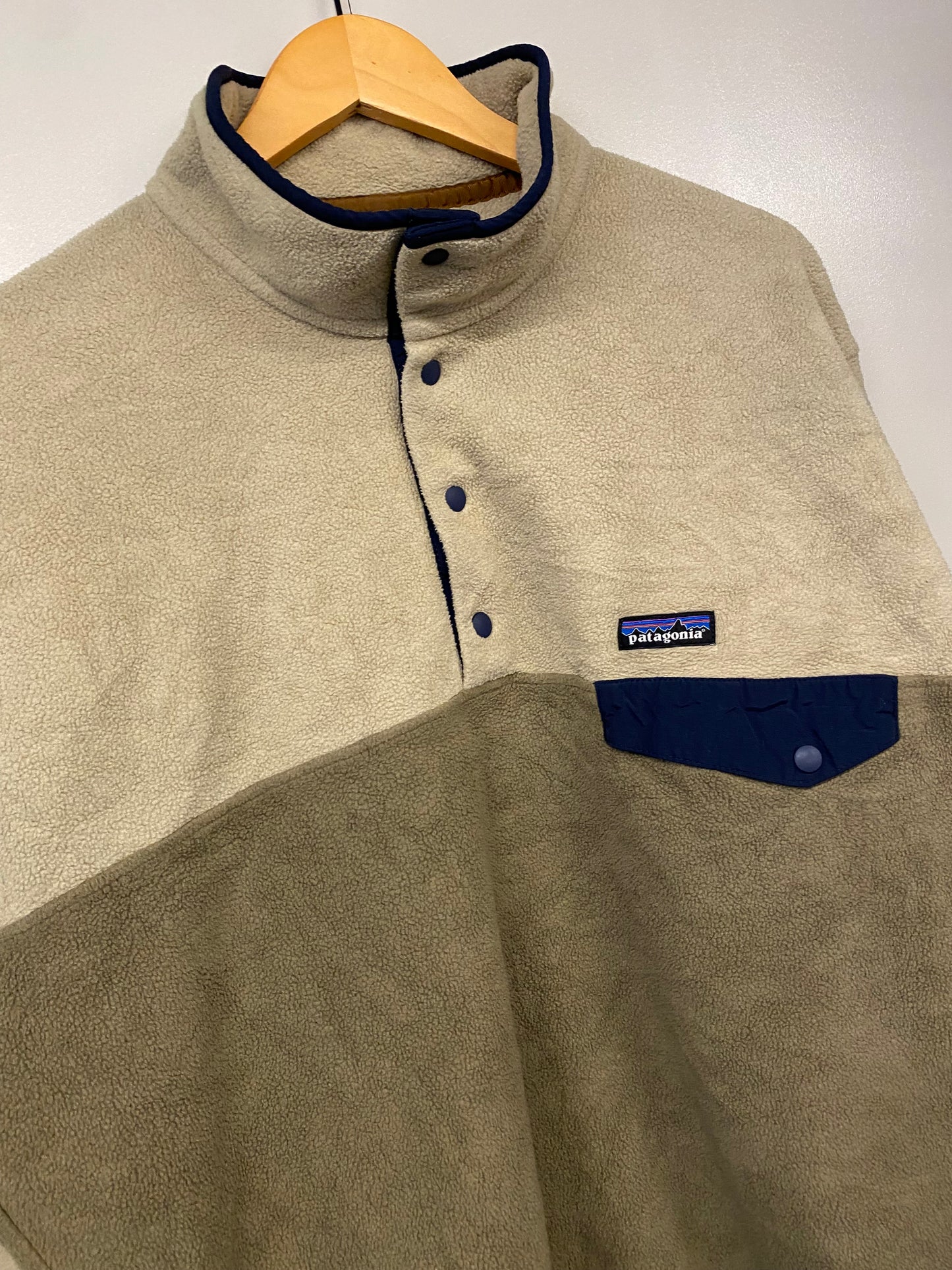 【古着】patagonia fleece SYNCHILLA snap-T jacket 25580 L
