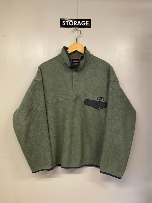 【古着】patagonia fleece SYNCHILLA snap-T jacket 25450 F8 L