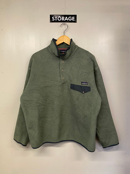【古着】patagonia fleece SYNCHILLA snap-T jacket 25450 F8 L