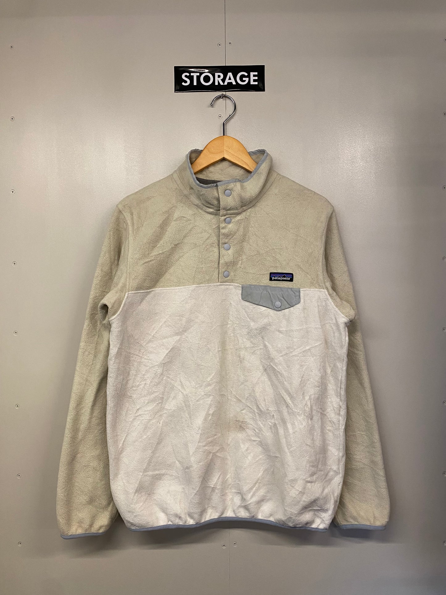 【古着】patagonia fleece SYNCHILLA snap-T jacket 25455 FA15 WOMEN L