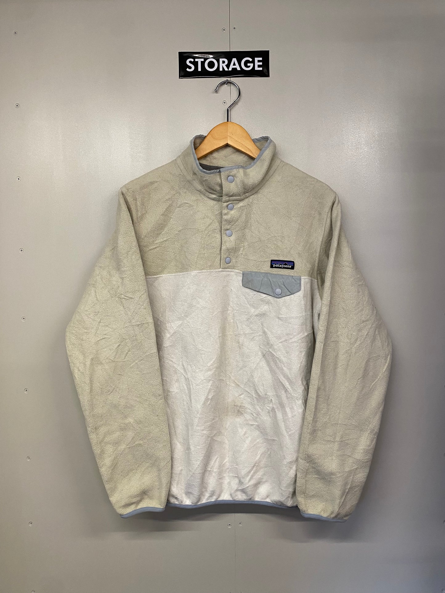 【古着】patagonia fleece SYNCHILLA snap-T jacket 25455 FA15 WOMEN L