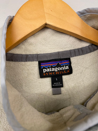 【古着】patagonia fleece SYNCHILLA snap-T jacket 25455 FA15 WOMEN L