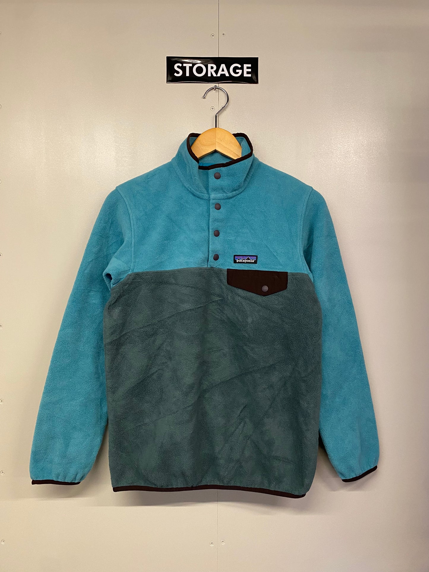 【古着】patagonia fleece SYNCHILLA snap-T jacket 25455 FA16 XS