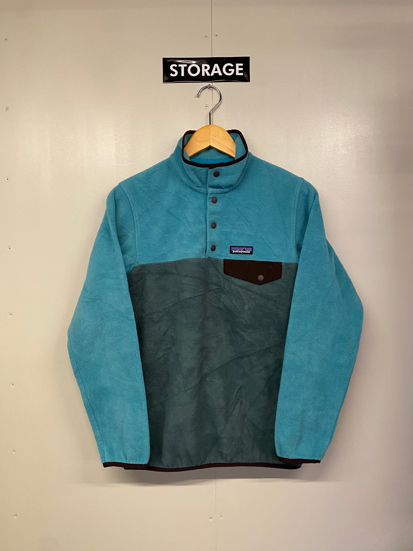 【古着】patagonia fleece SYNCHILLA snap-T jacket 25455 FA16 XS